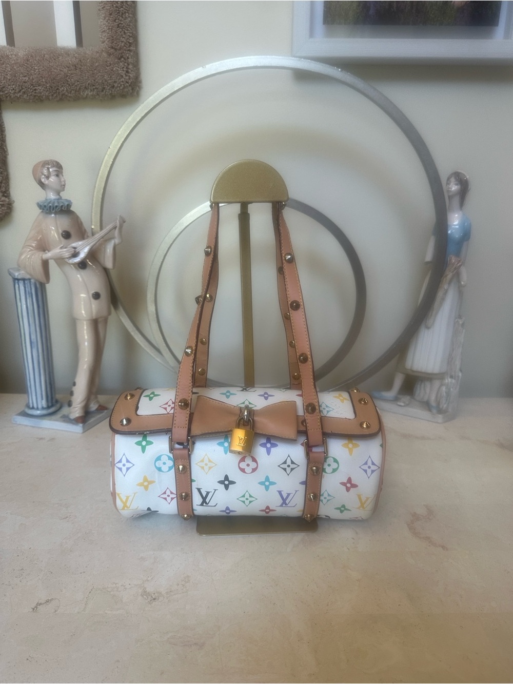 Lux inspired Murakami Papillon bag